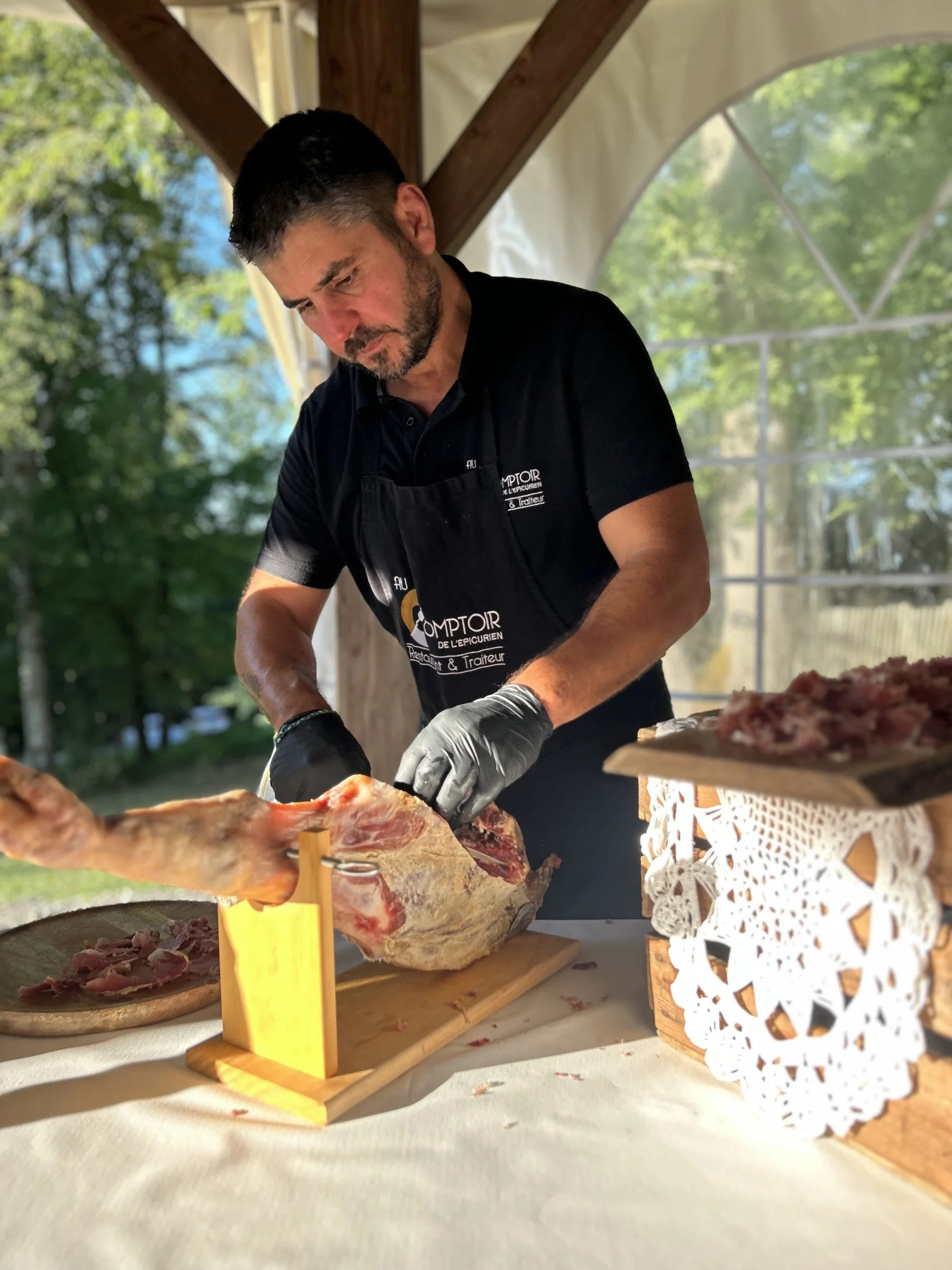 Cédric Lavergne, chef Au Comptoir de l'Épicurien