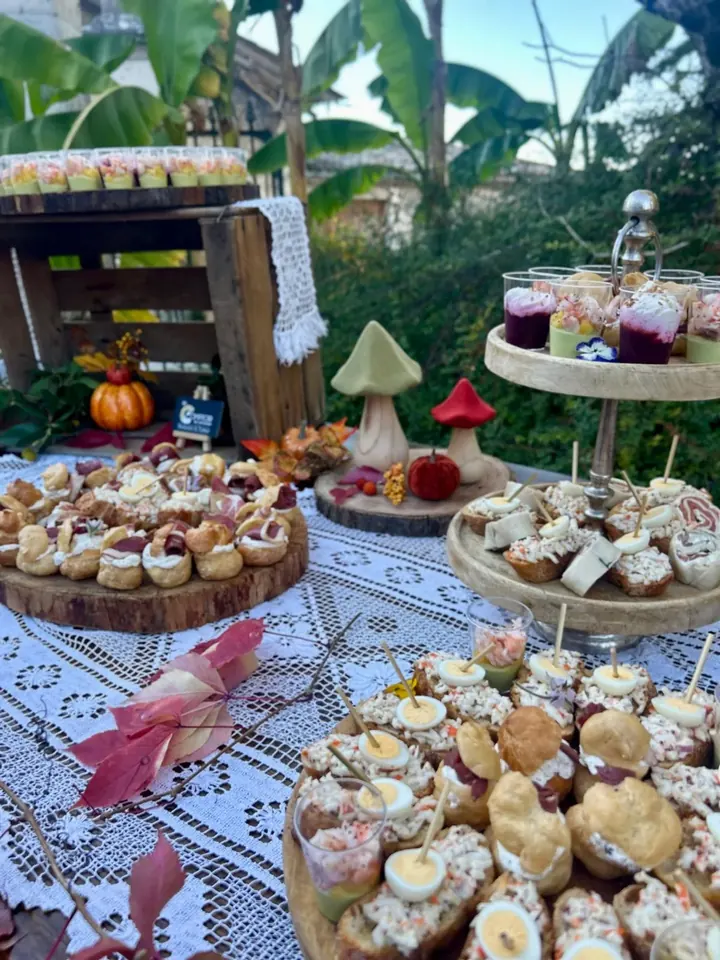 Buffet desserts Au Comptoir de l'Épicurien