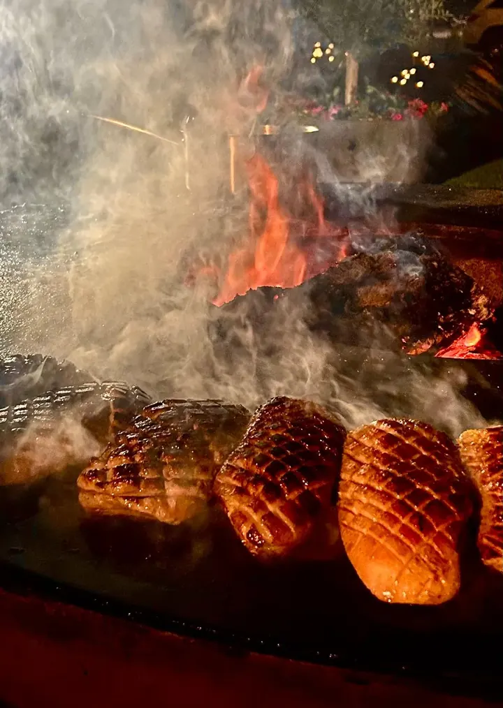 Flamme brasero Au Comptoir de l'Épicurien